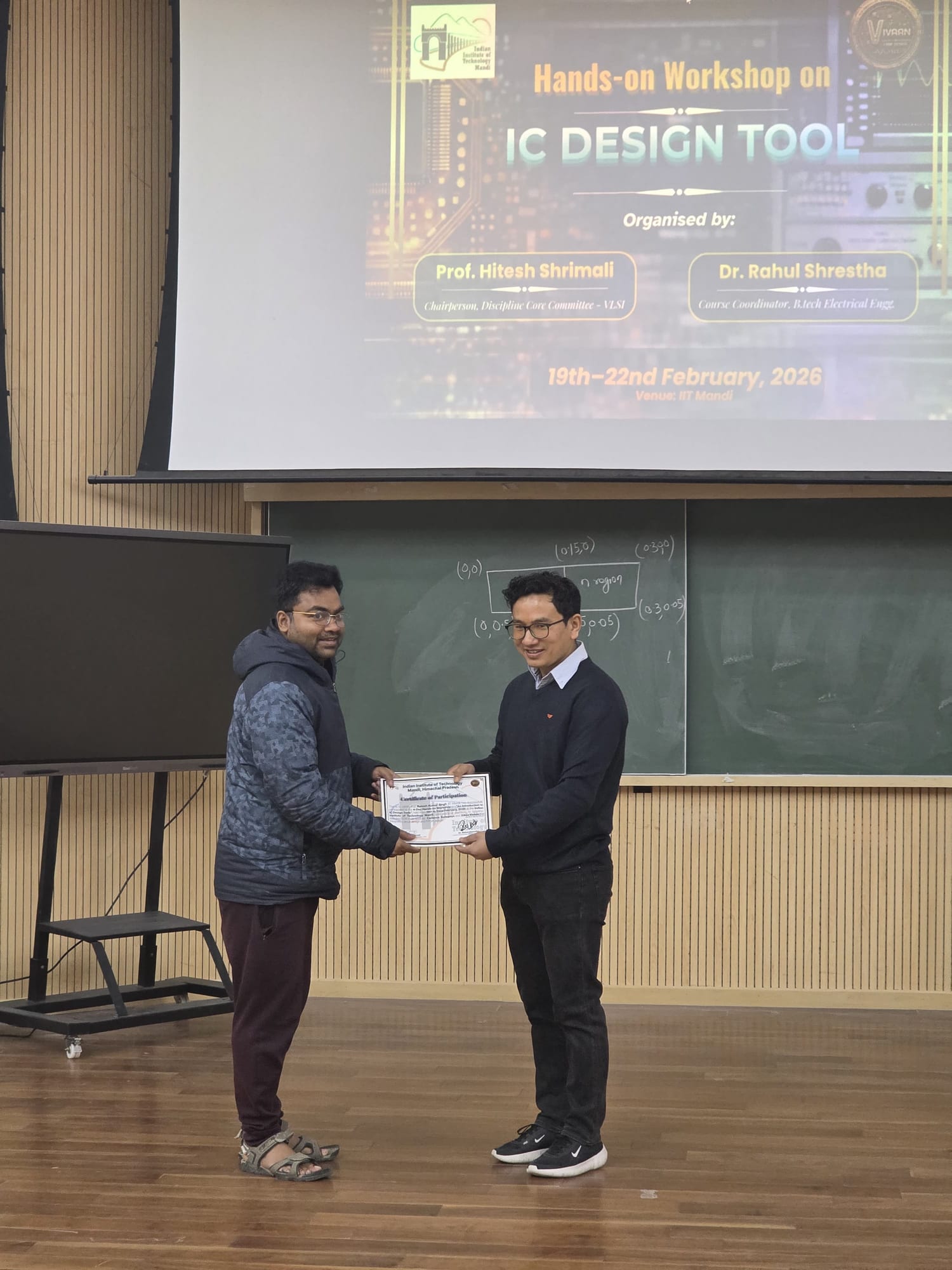 Hands-on Workshop on IC Design Tool at IIT Mandi